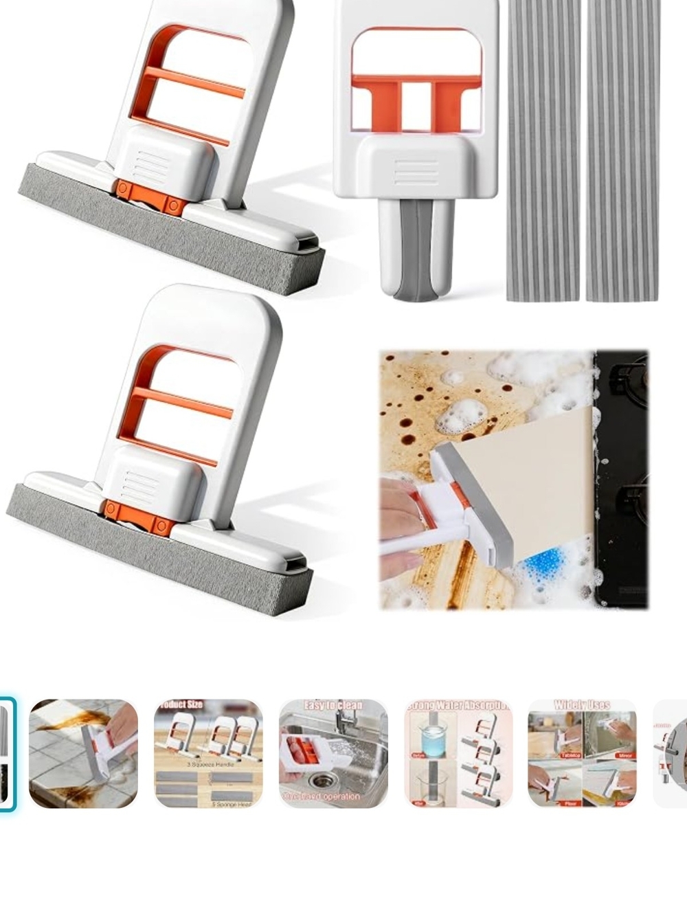 3 Pcs Mini Mop For Kitchen Bathroom (40)